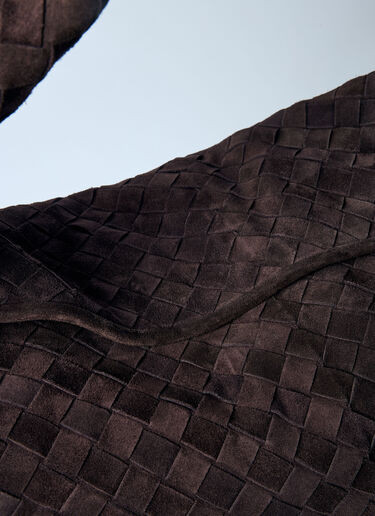 Bottega Veneta Large Hop Shoulder Bag Brown bov0259028