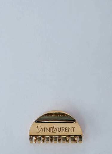 Saint Laurent ロゴ刻印入りクリップ  ゴールド sla0259058