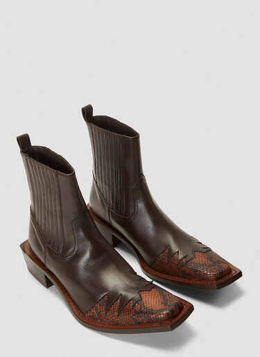 Martine Rose Que Boots Black mtr0142022