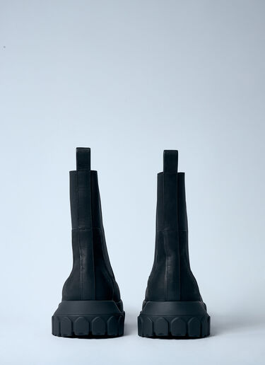 Rick Owens Beatle Bozo Tractor Boots Black ric0159038