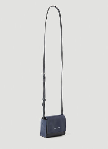 Marni 迷你斜挎包 藏蓝色 mni0153027