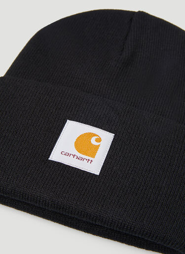 Carhartt WIP Logo Patch Watch Hat Black wip0148035
