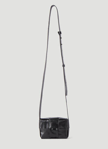 Bottega Veneta Mini Cassette Crossbody Bag Black bov0145017