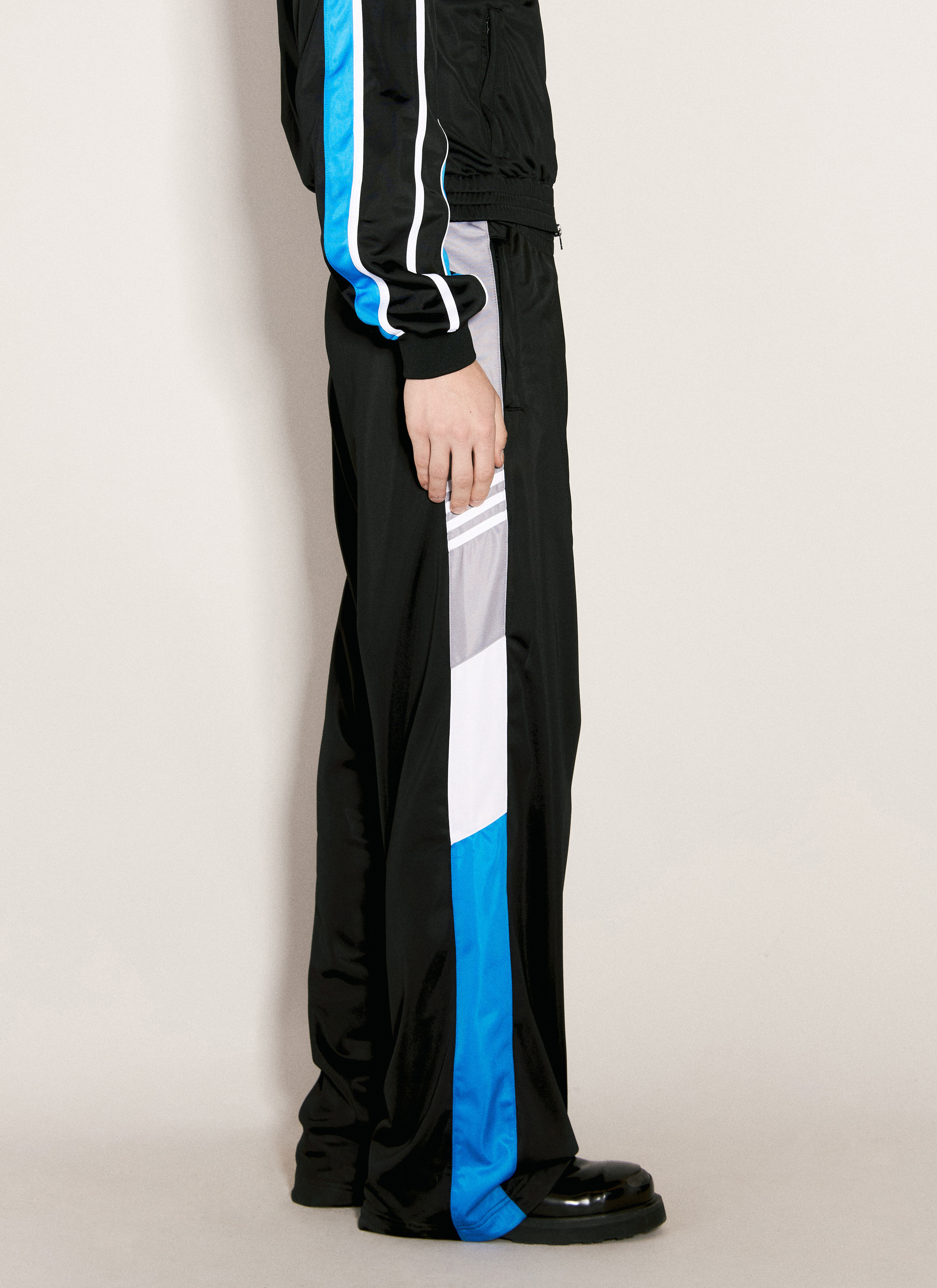 Martine Rose Wide Leg Track Pants Blue mtr0156003