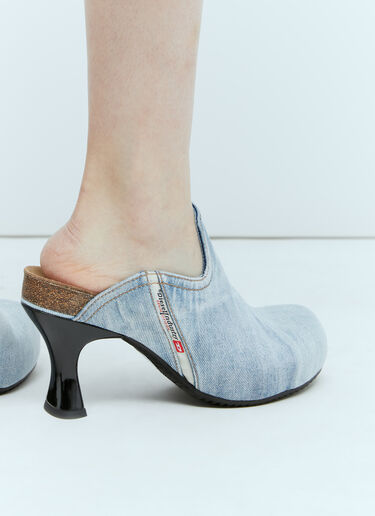Diesel D-우드스톡 Ml W 뮬 블루 dsl0255041