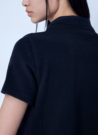 LN-CC® - Saint Laurent: 쁘띠 폴로 브로데리 - 블랙 Saint Laurent 쁘띠 폴로 브로데리 블랙 sla0265002