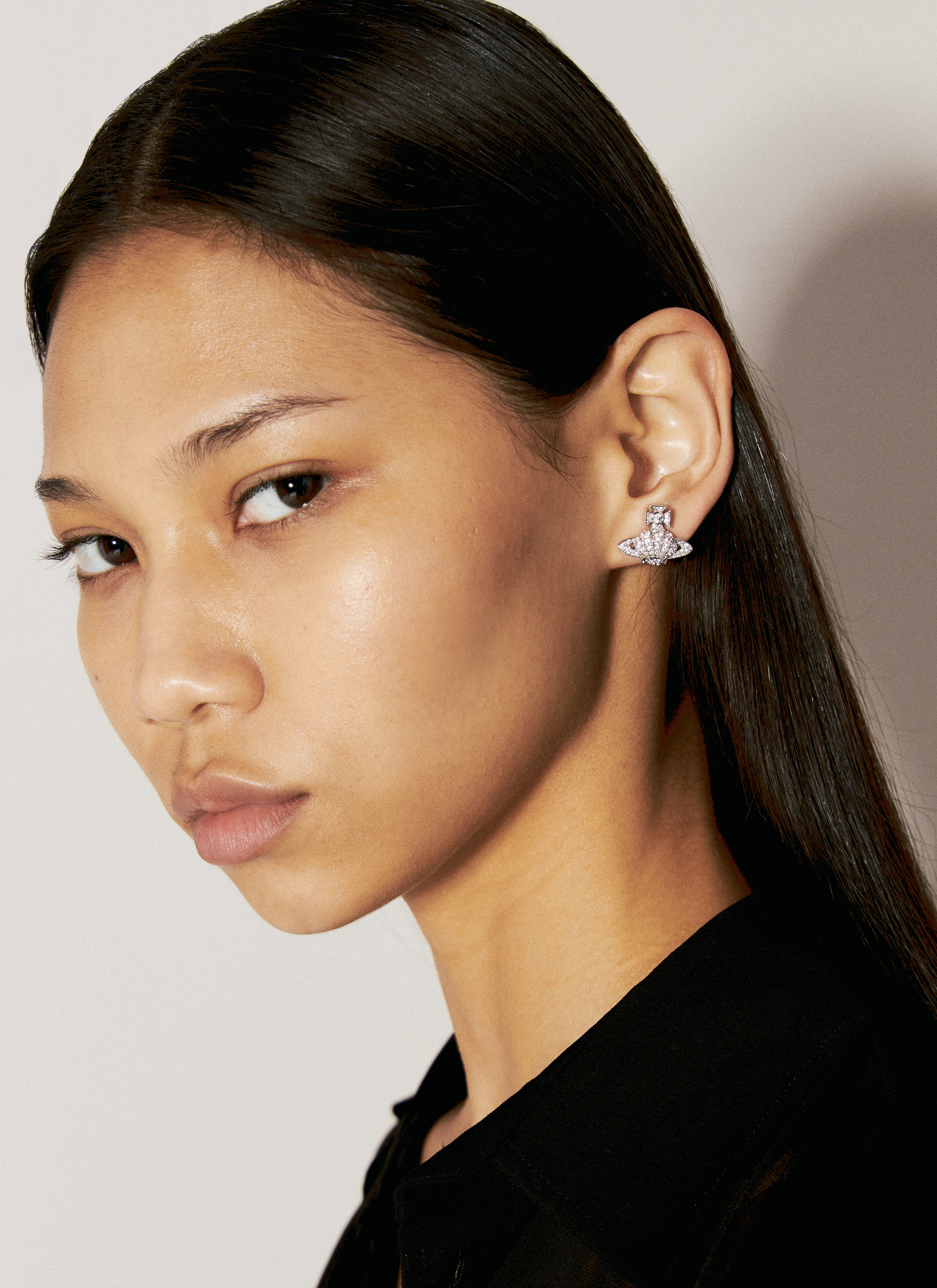 Vivienne Westwood Women s Natalina Earrings in Silver LN CC