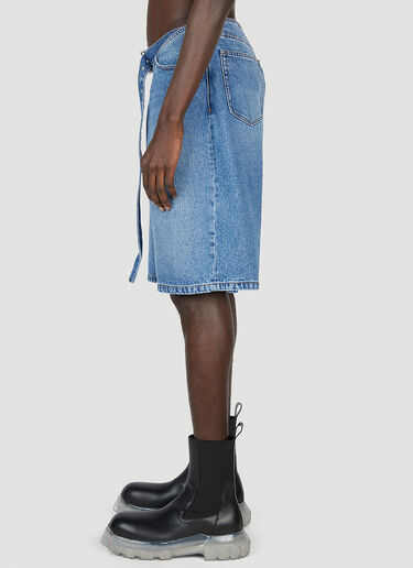Belt Arc Denim Shorts Y/Project Belt Arc Denim Shorts Blue ypr0152002