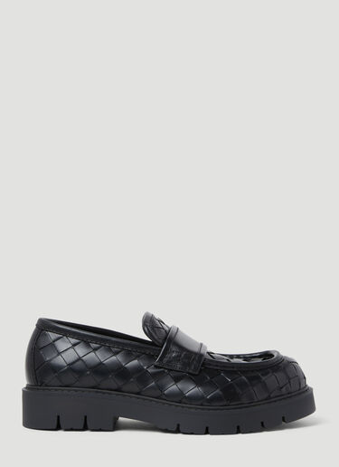 Bottega Veneta Haddock Loafers Black bov0154016