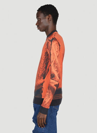 Y/Project x Jean Paul Gaultier Trompe L'Oeil Top Orange ypg0152003