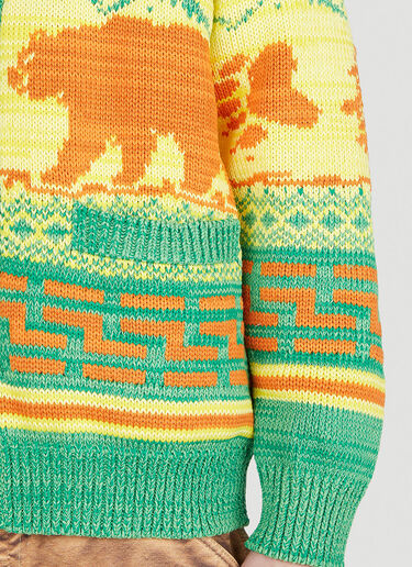 Junya Watanabe 베어 카디건 그린 jwn0152005