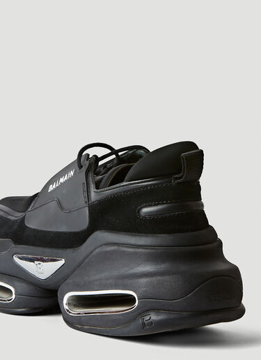 Balmain B-Bold Leather Sneakers Black bln0153020