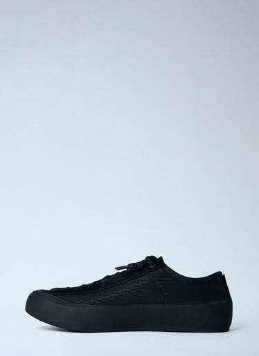 Stone Island Mesh Low-Top Sneakers Black sto0164096