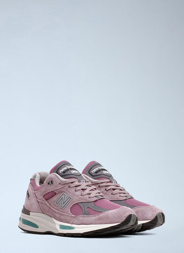 LN-CC® - New Balance: Made in UK 991v2 Sneakers - Purple New Balance Made in UK 991v2 Sneakers Purple new0364005
