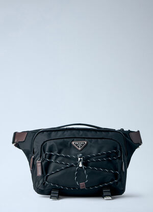 Prada Speedrock Re-Nylon Crossbody Bag Black pra0365002