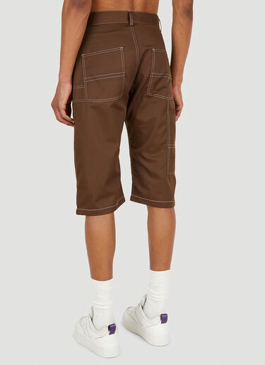 Work Printed Shorts Rassvet Work Printed Shorts Brown rsv0148046