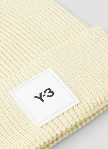 Y-3 徽标贴饰无檐便帽 米色 yyy0347001