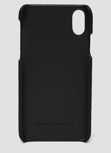 Bottega Veneta Intreccio iPhone X Case Black bov0239014