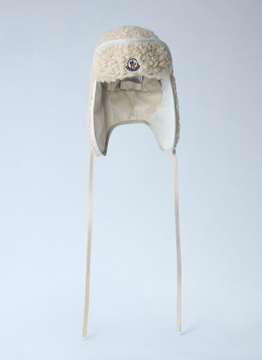 Moncler Logo Motif Bucket Hat White mon0262038