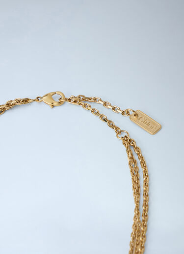 LN-CC® - Chloé: Mini Paddington Necklace - Gold Chloé Mini Paddington Necklace Gold chl0265064