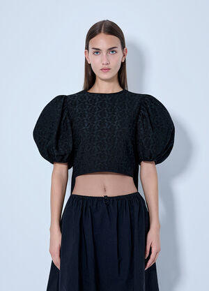 Cecilie Bahnsen Faris Top Black cec0266004