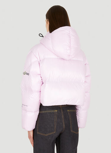 7 Moncler FRGMT Hiroshi Fujiwara Irvinie 连帽蓬松夹克 粉 mfr0251004