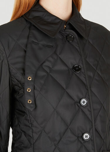 Burberry 페르넬리 퀼트 재킷 블랙 bur0249013