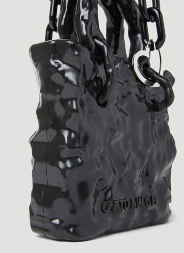 Ottolinger 标志性陶瓷再生手提包 黑色 ott0253020