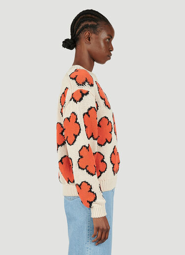 Kenzo Boke Flower Sweater Orange knz0252024