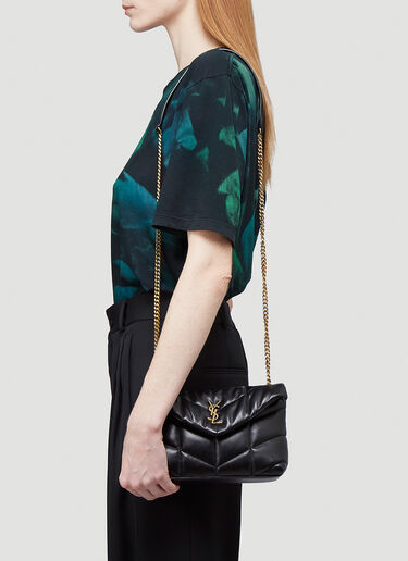 Loulou Puffer Mini Shoulder Bag Saint Laurent Loulou Puffer Mini Shoulder Bag Black sla0243059