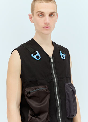 Space Available Utility Recycled Vest Black spa0356009