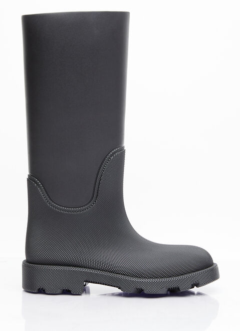 Jil Sander Rubber Marsh High Boots Grey jil0254003