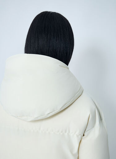 Moncler Grenoble Allesaz 连帽短款羽绒服  白色 mog0262007