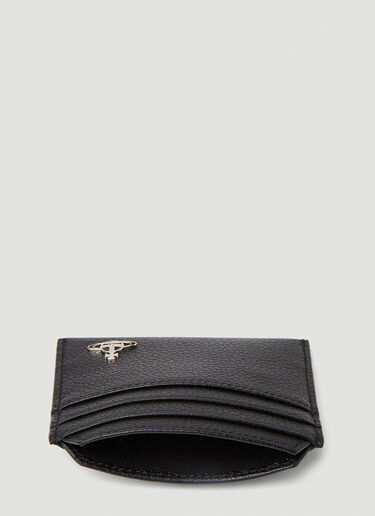 Vivienne Westwood Orb  铭牌卡包 黑色 vvw0152032