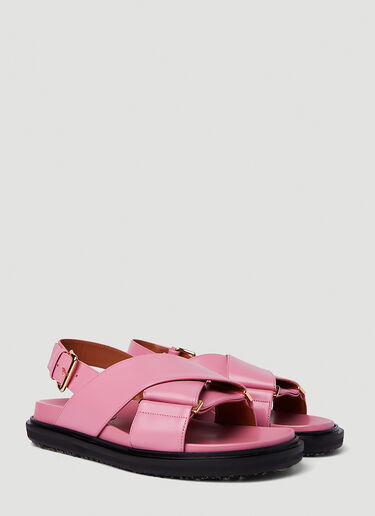 Marni Fussbett Sandals Pink mni0251025