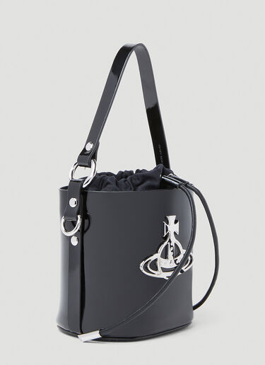 Vivienne Westwood Daisy Drawstring Bucket Bag Black vvw0253040