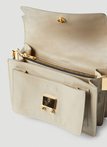 Marni Trunk Soft Medium Shoulder Bag Grey mni0253056