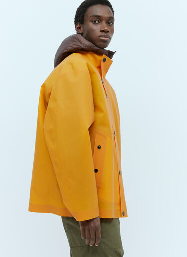 Stone Island Double Layered Jacket Orange sto0154044