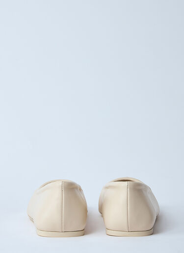 Marni Dancer Ballerina Flats Cream mni0260001