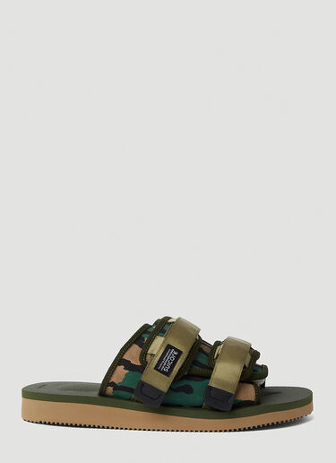 Suicoke Moto-Mab 시어링 샌들 그린 sui0350003