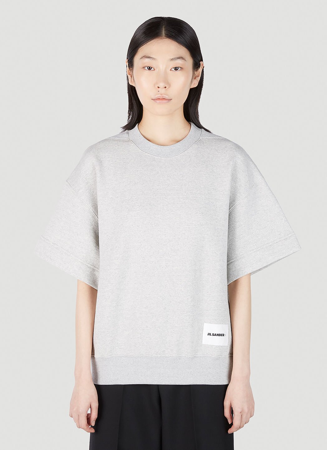 Jil Sander+ 로고 패치 반팔 티셔츠 멀티컬러 jsp0255007