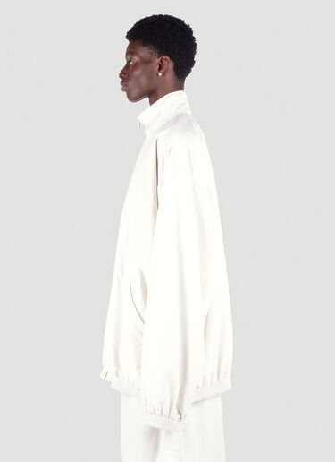 Balenciaga Oversized Track Jacket White bal0149017