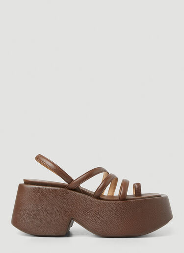 Marsèll Zeppo Strappy Sandals Brown mar0248022