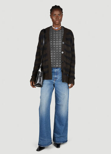 破洞开衫 Acne Studios 破洞开衫 黑色 acn0252015