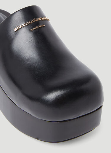 Zoe Leather Clogs Alexander Wang Zoe Leather Clogs Black awg0253031
