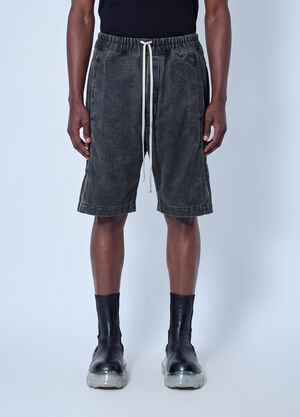 Rick Owens DRKSHDW Pusher Shorts Grey drk0166011
