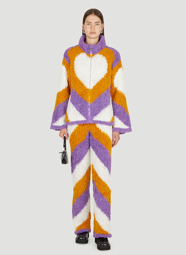 Heart Knit Pants Marco Rambaldi Heart Knit Pants Purple mra0250001