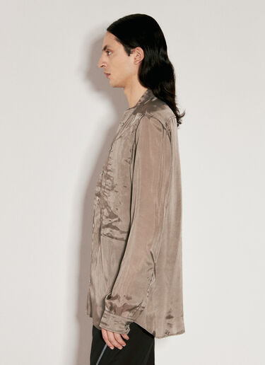 Rick Owens Larry Fogpocket 衬衫 棕色 ric0155003