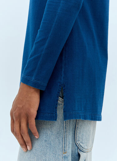 Miu Miu Set Of Three Logo-Patch T-Shirts Blue miu0157004