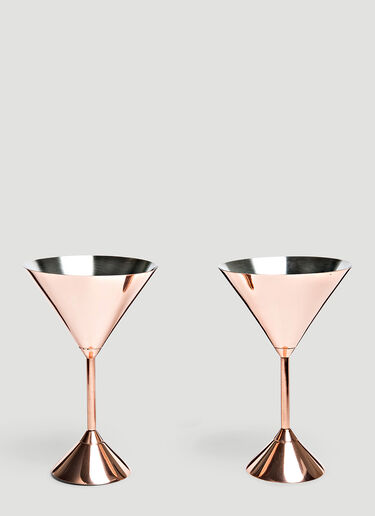 Tom Dixon Plum Martini Glasses Pink wps0638129